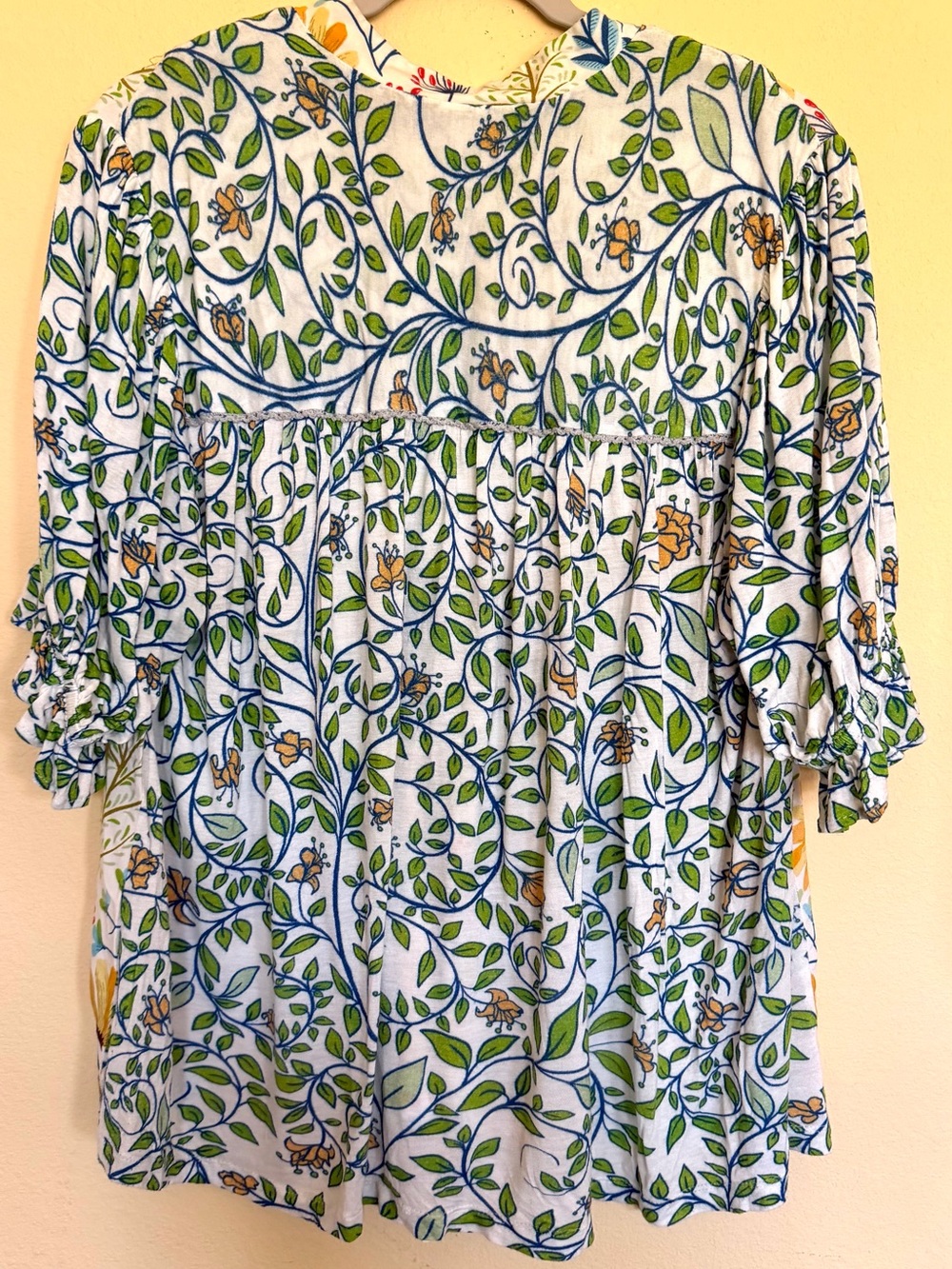 Anthropologie Blank London Stephanie Floral top size xl - Picture 8 of 8